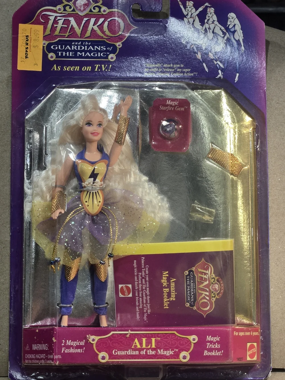Vintage 1995 Mattel Tenko Guardians of the Magic Ali Doll NIB